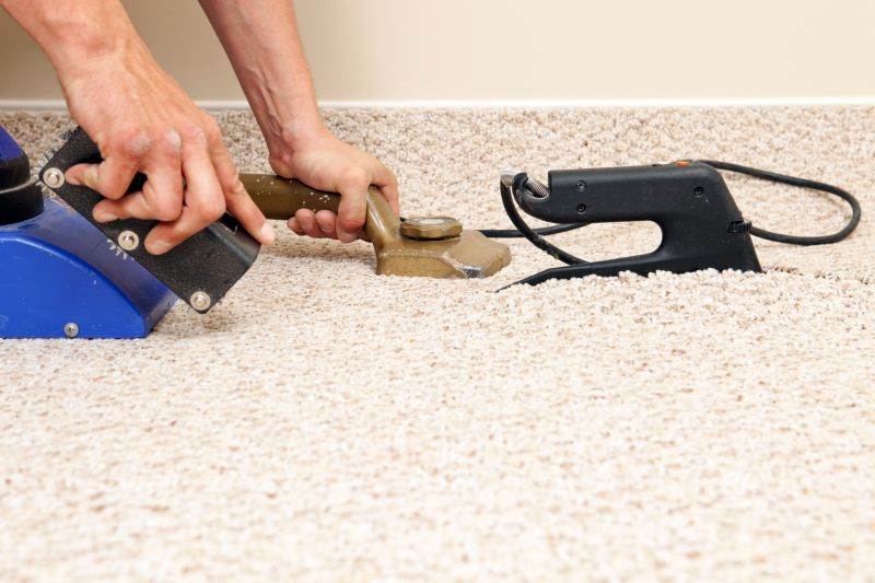 Stretching Carpet for a Smooth Finish